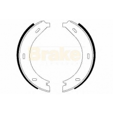 SH2489 BRAKE ENGINEERING Комплект тормозных колодок, стояночная тормозная с