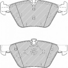 FD7180A NECTO Комплект тормозных колодок, дисковый тормоз