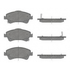 SP 459 SCT Комплект тормозных колодок, дисковый тормоз