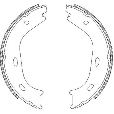 4058.00 REMSA Комплект тормозных колодок