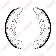 C08018ABE ABE Комплект тормозных колодок