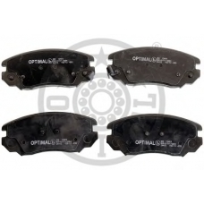 12409 OPTIMAL Комплект тормозных колодок, дисковый тормоз
