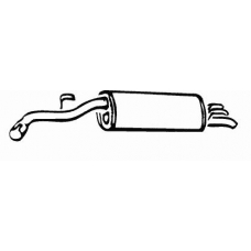 610133 FONOS Глушитель выхлопных газов конечный