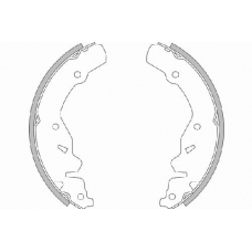 18492793667 S.b.s. Комплект тормозных колодок