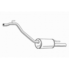 616430 FONOS Глушитель выхлопных газов конечный