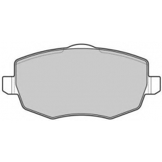 FBP-1744 FREMAX Комплект тормозных колодок, дисковый тормоз