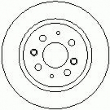 38207 KAWE Тормозной диск