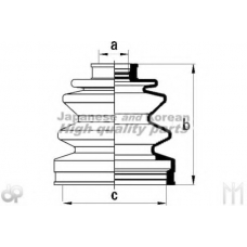 0858-5050 ASHUKI Комплект пылника, приводной вал