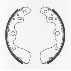 BS892 QUINTON HAZELL Комплект тормозных колодок