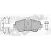 540892 VALEO Комплект тормозных колодок, дисковый тормоз