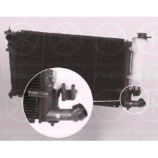 5513302114 KLOKKERHOLM Радиатор, охлаждение двигателя