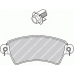 FSL1370 FERODO Комплект тормозных колодок, дисковый тормоз