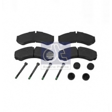 7.92619 DIESEL TECHNIC Комплект тормозных колодок, дисковый тормоз