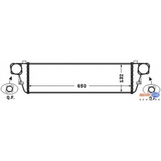 8ML 376 776-351 HELLA Интеркулер