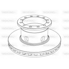 NSA1020.20 WOKING Тормозной диск