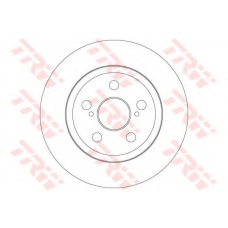 DF6331 TRW Тормозной диск