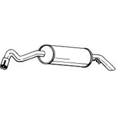 154-219 BOSAL Глушитель выхлопных газов конечный