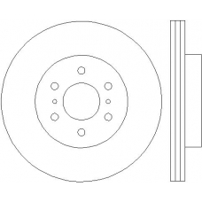 MDC1960 MINTEX Тормозной диск