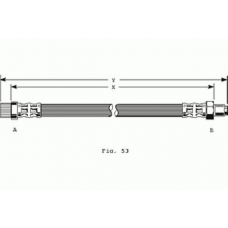 9001243 GIRLING Тормозной шланг
