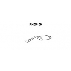 RN55450 VENEPORTE Глушитель выхлопных газов конечный