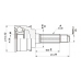 CVJ5348.10 OPEN PARTS Шарнирный комплект, приводной вал
