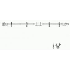 517062 CEF Тормозной шланг