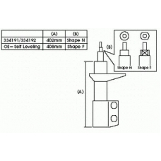334191 KAYABA Амортизатор