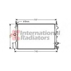 60372387 SCHLIECKMANN Радиатор, охлаждение двигател