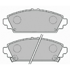 FSL1601 FERODO Комплект тормозных колодок, дисковый тормоз