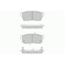 12-0902 E.T.F. Комплект тормозных колодок, дисковый тормоз