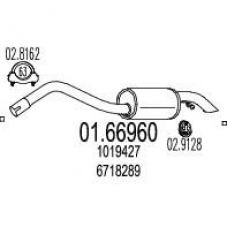 01.66960 MTS Глушитель выхлопных газов конечный