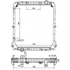 58969 NRF Радиатор, охлаждение двигател