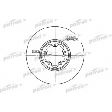 PBD4216 PATRON Тормозной диск