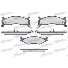 AC058426D AC Delco Комплект тормозных колодок, дисковый тормоз