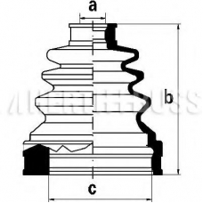J2882007 NIPPARTS Комплект пылника, приводной вал