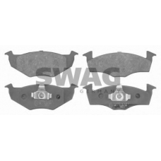 30 91 6072 SWAG Комплект тормозных колодок, дисковый тормоз