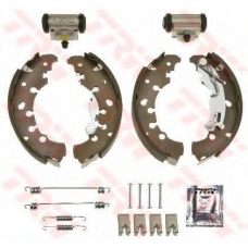 BK1777 TRW Комплект тормозных колодок