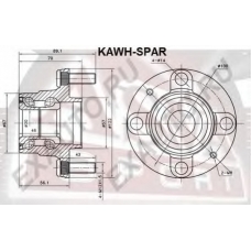 KAWH-SPAR ASVA Ступица колеса