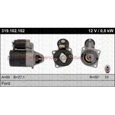 22-319-102-102 TRISCAN Стартер