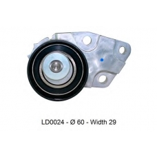 LD0024 TRW Натяжной ролик, ремень грм
