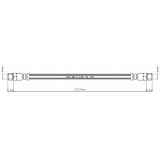 VBH914 MOTAQUIP Тормозной шланг