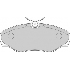 DBP351515 DURON Комплект тормозных колодок, дисковый тормоз
