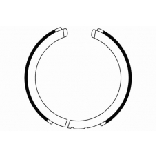 09-0668 E.T.F. Комплект тормозных колодок; комплект тормозных кол