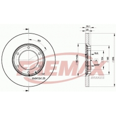 BD-7000 FREMAX Тормозной диск
