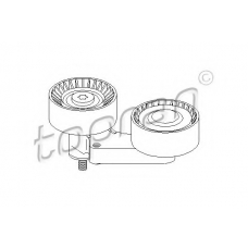 500 255 TOPRAN Натяжной ролик, поликлиновой  ремень