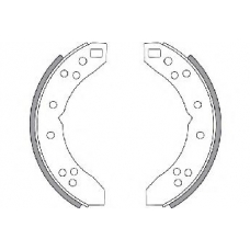 18492740006 S.b.s. Комплект тормозных колодок