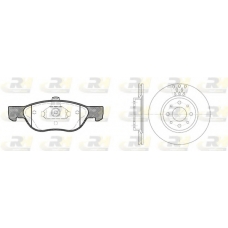 8587.00 ROADHOUSE Комплект тормозов, дисковый тормозной механизм