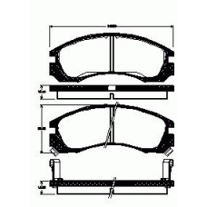 354.02 REMSA Колодкиторм.пер.