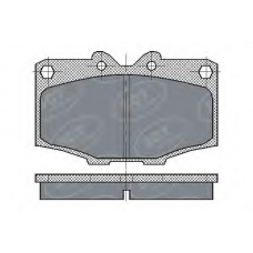 SP 205 SCT Комплект тормозных колодок, дисковый тормоз