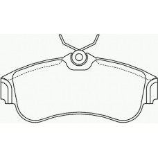 MDK0114 MINTEX Комплект тормозов, дисковый тормозной механизм